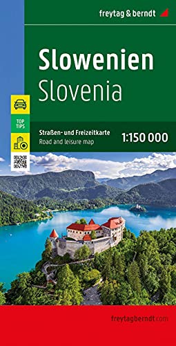 Freytag Berndt Autokarten, Slowenien - Maßstab 1:150 000: Top 10 Tips Sehenswürdigkeiten. Top City