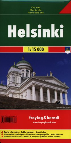 Stock image for Helsinki: City Map 1:20000: City Map 1:15 000: Stadskaart 1:15 000 for sale by WorldofBooks