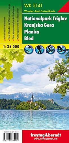 9783707904949: Triglav National Park - Kranjska Gora-Planica-Bled: FBW.WK5141