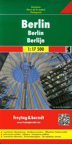 Berlin, Stadtplan 1:17.500 (freytag & berndt Stadtpläne) [Map] Freytag-Berndt und Artaria KG