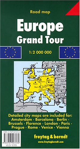 Stock image for Europe Grand Tour Map for sale by GF Books, Inc.