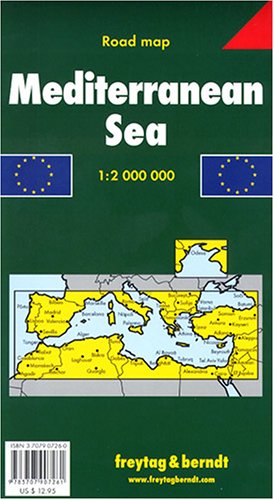 Mediterranean Sea (English, French and German Edition) (9783707907261) by Freytag & Berndt