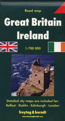 Beispielbild fr Great Britain & Ireland 1:700,000 Travel Map zum Verkauf von HPB-Emerald