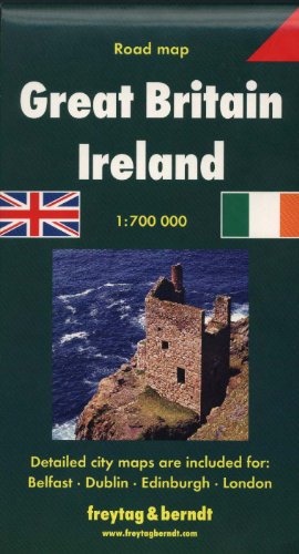 Imagen de archivo de Great Britain & Ireland 1:700,000 Travel Map a la venta por HPB-Emerald