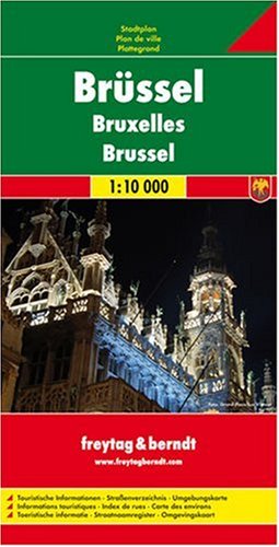 Bruxelles 1:10.000 - Freytag-Berndt und Artaria KG