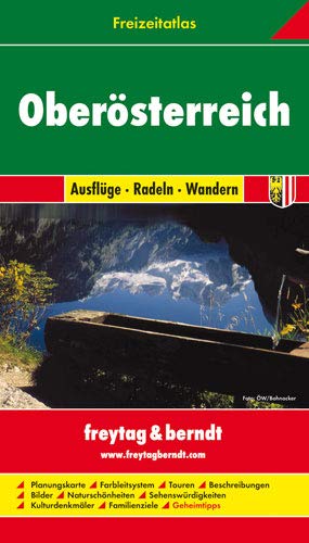 Freizeitatlas Oberösterreich. Ausflüge-Radeln-Wandern. 1:50 000-1:200 000.: Toeristische atlas 1:50 000 / 1:200 000 - Freytag-Berndt und Artaria KG