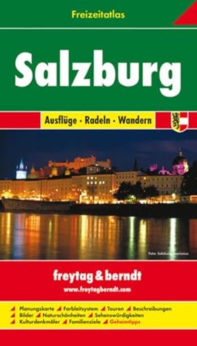 Beispielbild fr Freizeitatlas Salzburg. Ausflge-Radeln-Wandern. 1:50 000-1:200 000.: Salzburg 38 Touren / Planungskarte, Farbleitsystem, Touren, Beschreibungen, . Kulturdenkmler, Familienziele, Geheimtipps zum Verkauf von medimops