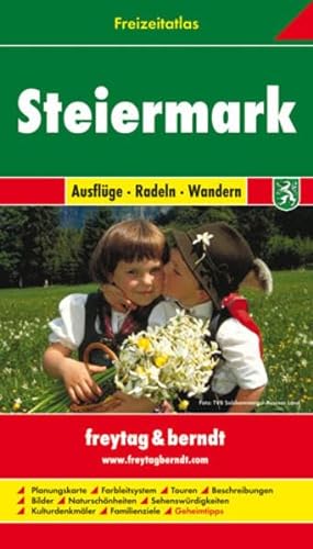 Stock image for Freizeitatlas Steiermark. Ausflge-Radeln-Wandern. 1:50 000-1:200 000. for sale by medimops