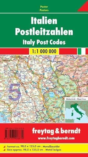 9783707908879: Italien Postleizahlen 1:1.000.000 Meta
