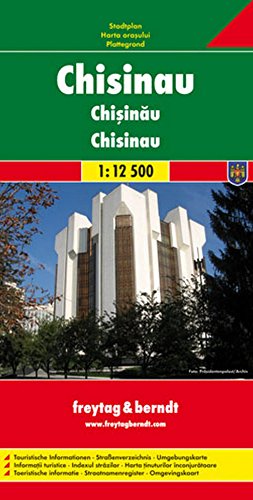 9783707909180: Chisinau 1:12.500: Stadskaart 1:12 500: 120