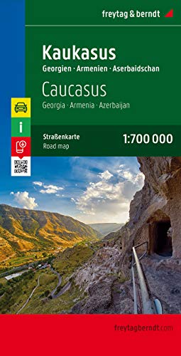 Beispielbild fr Caucasus - Georgia - Armenia - Azerbaijan Road Map 1:700 000 zum Verkauf von Blackwell's