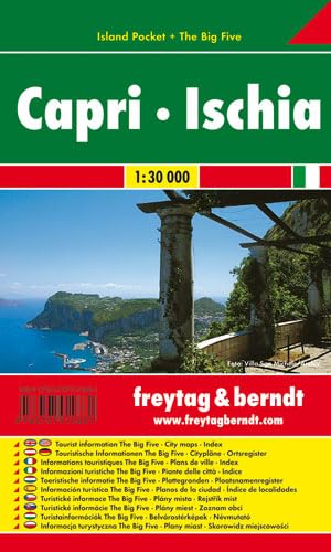 Beispielbild fr Capri-Ischia, Island Pocket + The Bi: Toeristische wegenkaart 1:30 000 zum Verkauf von WorldofBooks