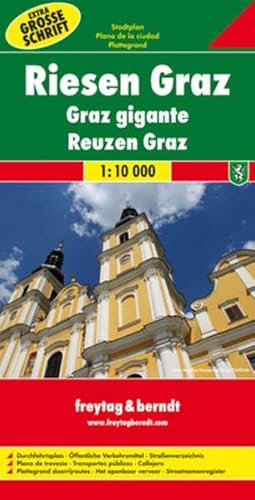 9783707910964: Graz 1:10.000: Durchfahrtsplan, ffentliche Verkehrsmittel, Straenverzeichnis