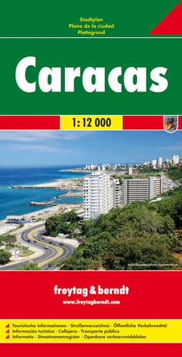 Stock image for Freytag Berndt Stadtplne : Caracas 1 : 12.000 for sale by medimops