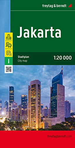 9783707911114: Jakarta 1:20.000: Stadskaart 1:20 000