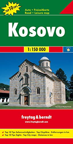 9783707912791: Kosovo 1:150.000: Toeristische wegenkaart 1:150 000: 0716