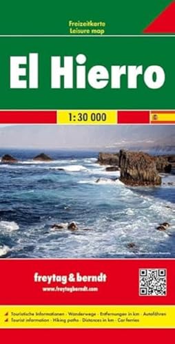 Imagen de archivo de El Hierro f&b: Toeristische wegenkaart 1:30 000 a la venta por WorldofBooks