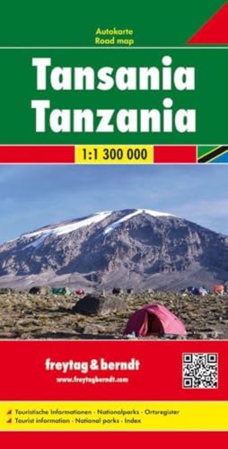 9783707913330: Tanzania 1:1.300.000: Wegenkaart 1:1 300 000: 2102 (Auto karte)