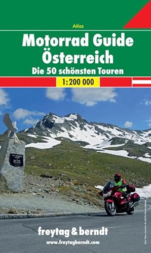 9783707913347: Motorcycle guide Austria: Motoratlas 1:200 000