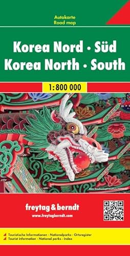 Beispielbild fr Korea North - South Road Map 1:800 000 zum Verkauf von Blackwell's