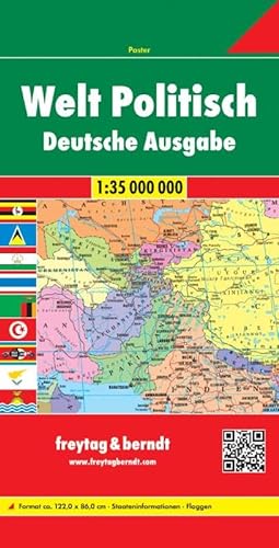 9783707914542: Welt politisch 1 : 35 000 000: Wereldkaart 1:35 000 000 (German Edition)