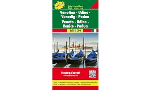 9783707914856: Veneto. Venezia-Padova 1:150.000: Toeristische wegenkaart 1:150 000: AK 0621