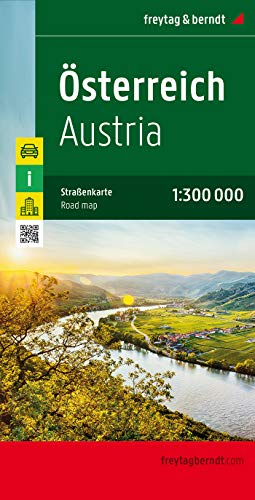 9783707915099: Austria, Folded East Road Map 1:300 000