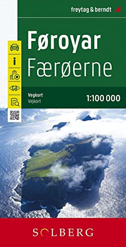 Beispielbild fr Autokarte Frer-Inseln 1:100 000 zum Verkauf von medimops
