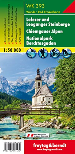Beispielbild fr Loferer and Leoganger Steinberge - Chiemgau Alps - National Park Berchtesgaden Hiking + Leisure Map 1:50 000 zum Verkauf von Blackwell's