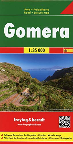 Imagen de archivo de La Gomera f&b (+r): Toeristische wegenkaart 1:35 000 a la venta por WorldofBooks