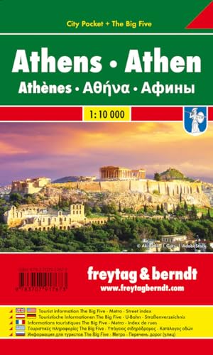 Stock image for Athens FB City Map 1:10K (English, French, German and Russian Edition) for sale by Books Unplugged
