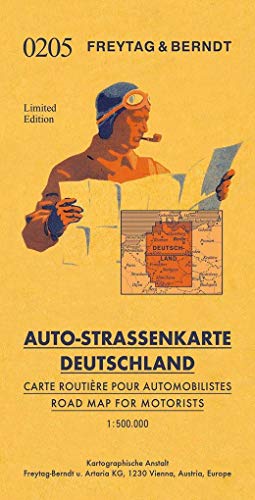 Beispielbild fr Deutschland, Autokarte mit Retrocover 1:500.000: Limited Edition (freytag & berndt Auto + Freizeitkarten) zum Verkauf von medimops