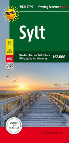 Beispielbild fr Sylt, Walking Cycling &amp; Leisure Map 1 zum Verkauf von Blackwell's