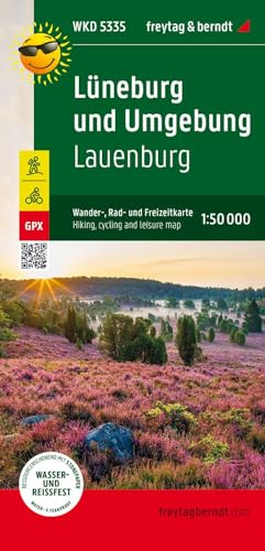 Beispielbild fr Luneburg and the Surrounding Area Walking Cycling &amp; Leisure Map zum Verkauf von Blackwell's