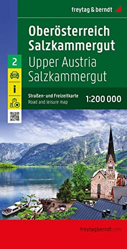 Imagen de archivo de Upper Austria - Salzkammergut Road Map 1 a la venta por Blackwell's