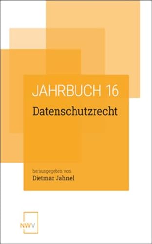 Beispielbild fr Datenschutzrecht: Jahrbuch 2016 zum Verkauf von medimops