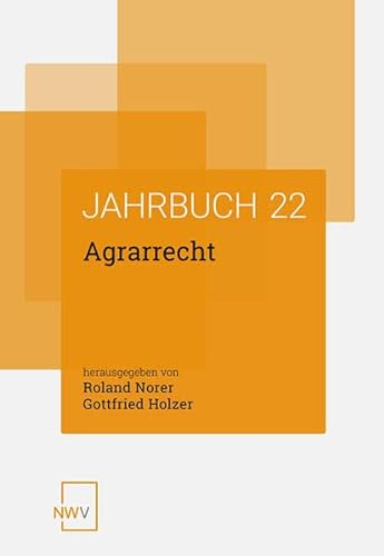 Beispielbild fr Agrarrecht: Jahrbuch 2022 zum Verkauf von medimops