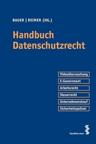 Stock image for Handbuch Datenschutzrecht for sale by medimops