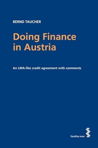 9783708905297: Doing Finance in Austria