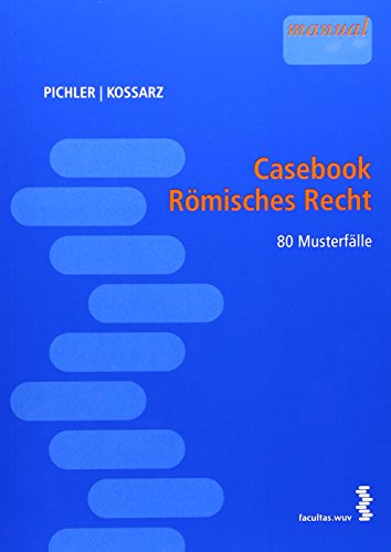 Beispielbild fr Casebook Rmisches Recht zum Verkauf von medimops