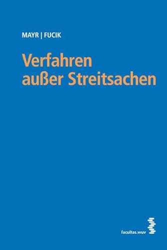 Beispielbild fr Verfahren auer Streitsachen [sterreich] zum Verkauf von medimops