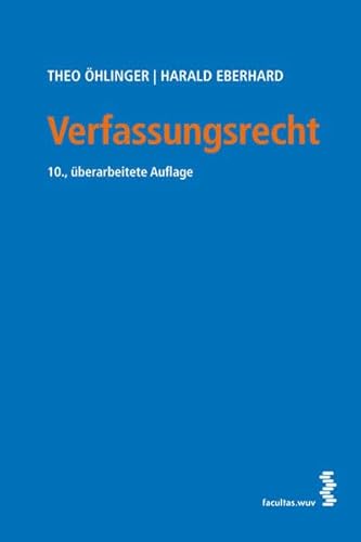 Beispielbild fr Verfassungsrecht [sterr. Recht] zum Verkauf von medimops