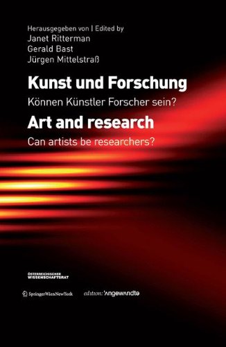 Imagen de archivo de Kunst und Forschung. Art and research.: Knnen Knstler Forscher Sein? Can artists be researchers? (Edition Angewandte) a la venta por medimops