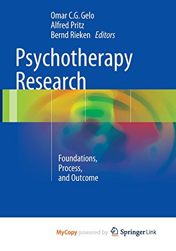 9783709113837: Psychotherapy Research: Foundations, Process, and Outcome