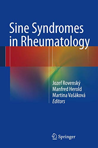 Imagen de archivo de Sine Syndromes in Rheumatology a la venta por Blackwell's