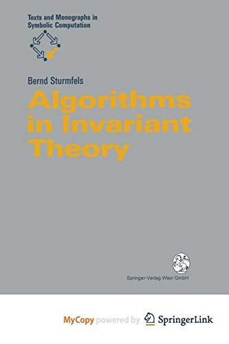 9783709143698: Algorithms in Invariant Theory