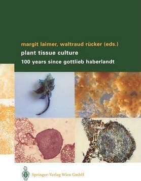 Stock image for Plant Tissue Culture: 100 years since Gottlieb Haberlandt [Special Indian Edition - Reprint Year: 2020] for sale by Mispah books