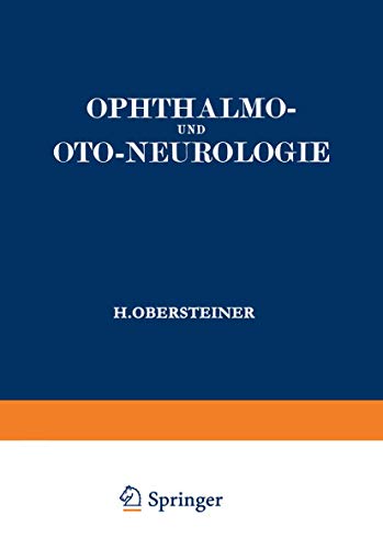 Stock image for Ophthalmo- Und Oto-Neurologie: Ein Lehrbuch Fur Studierende for sale by Chiron Media