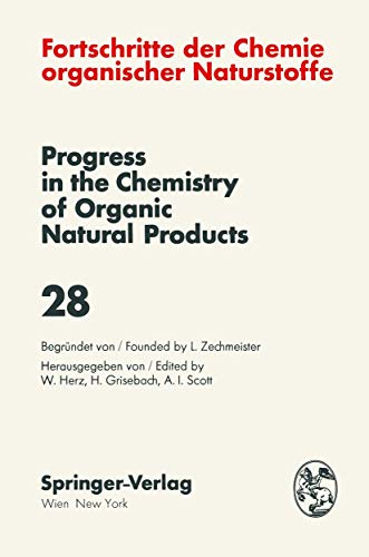 9783709171257: Fortschritte der Chemie Organischer Naturstoffe / Progress in the Chemistry of Organic Natural Products: 28