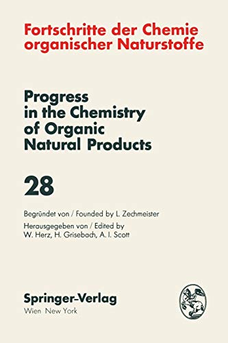 Stock image for Fortschritte der Chemie Organischer Naturstoffe / Progress in the Chemistry of Organic Natural Products for sale by Revaluation Books